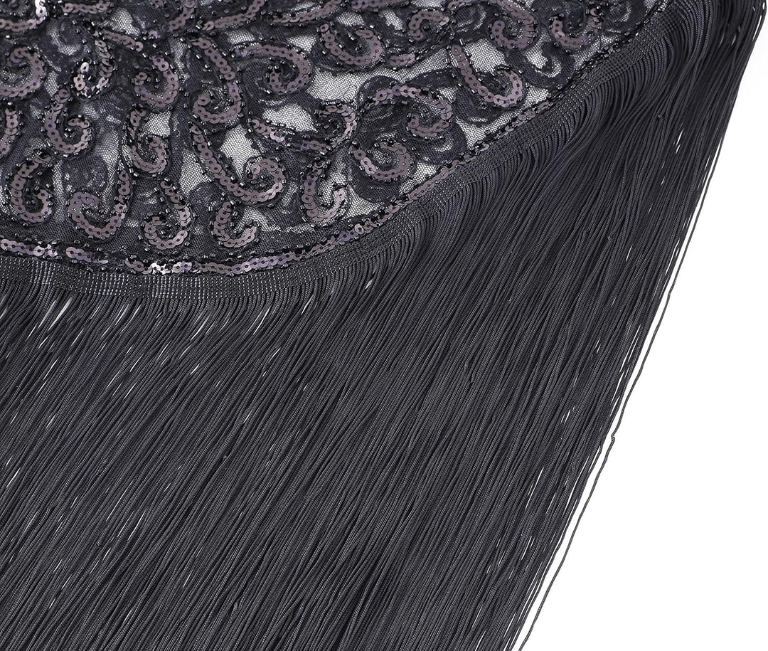 BABEYOND 1920s Retro Schal Damen Umschlagtücher für Abendkleid Hochzeit Party Braut Schal Gatsby Kos