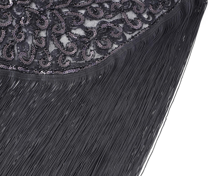BABEYOND 1920s Retro Schal Damen Umschlagtücher für Abendkleid Hochzeit Party Braut Schal Gatsby Kos