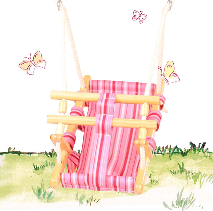 Götz 3402857 Puppenschaukel Engelchen – Zubehör für Babypuppen und Stehpuppen Aller Grössen von 27 b