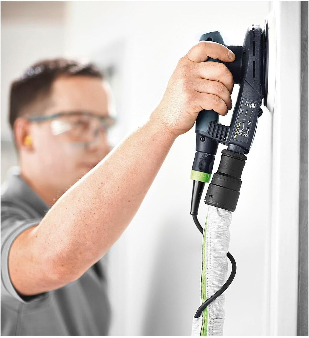 Festool Exzenterschleifer ETS EC 150/5 EQ-Plus (mit Schleifteller Ø 150 mm MULTI-JETSTREAM 2 (weich