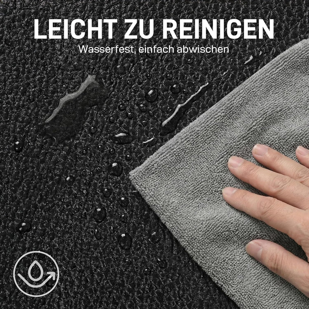 LEADZM Bodenschutzmatte für Fitnessgeräte – 6 mm dicke, Multifunktionale Trainingsmatte, Rutschfest,