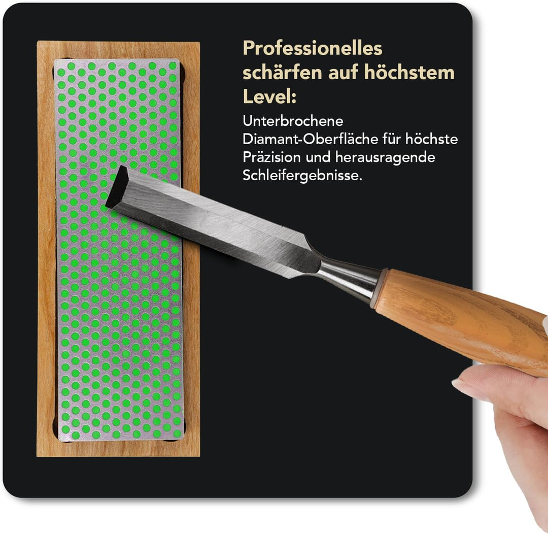DMT Diamant-Schärfstein extrafein mit Hartholzbox, 15.2 cm / 6 Zoll, 1 Stück, W6E 15.2 cm / 6 Zoll E
