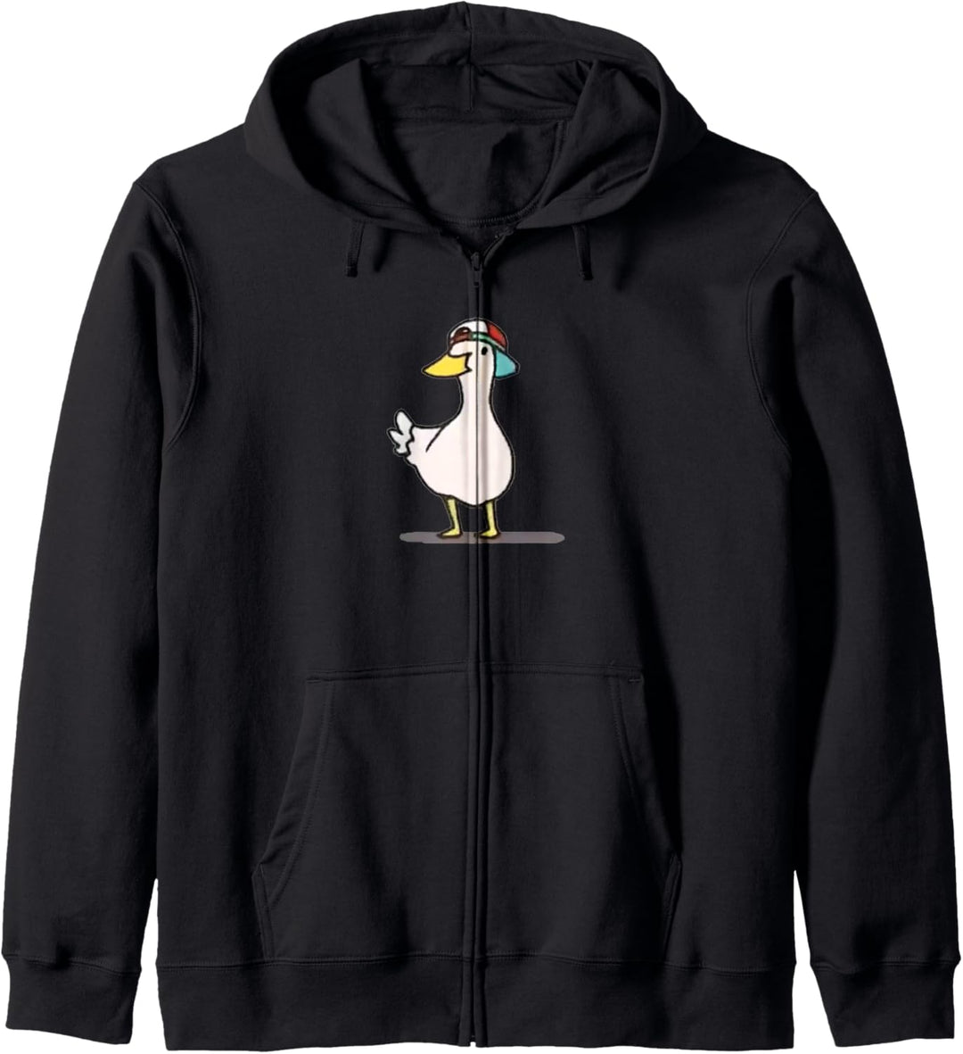 Shuba Duck Tanzende Ente Meme mit Hut Kapuzenjacke