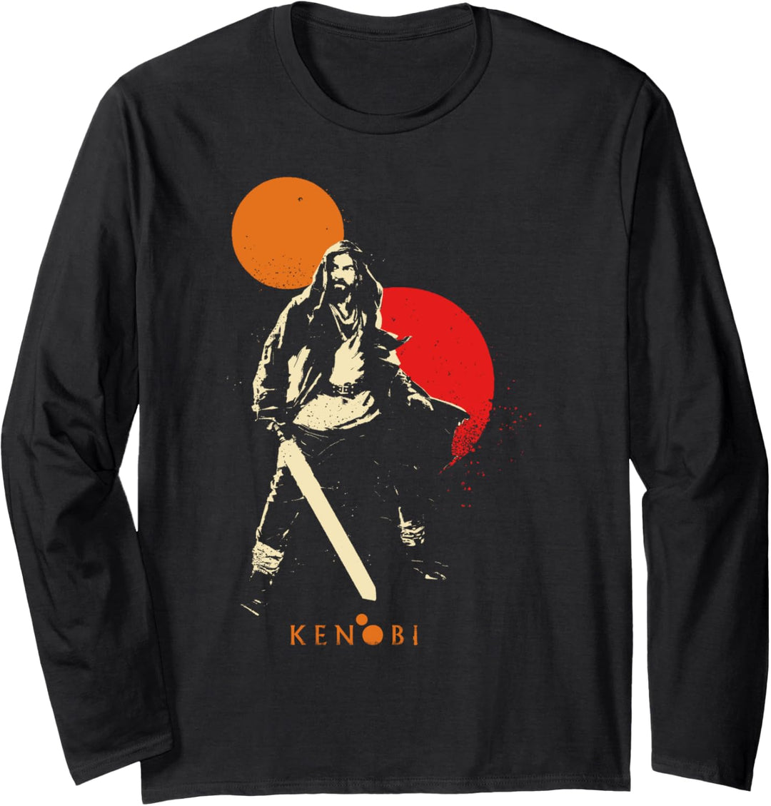 Star Wars: Obi-Wan Kenobi Jedi Knight Double Sun Langarmshirt