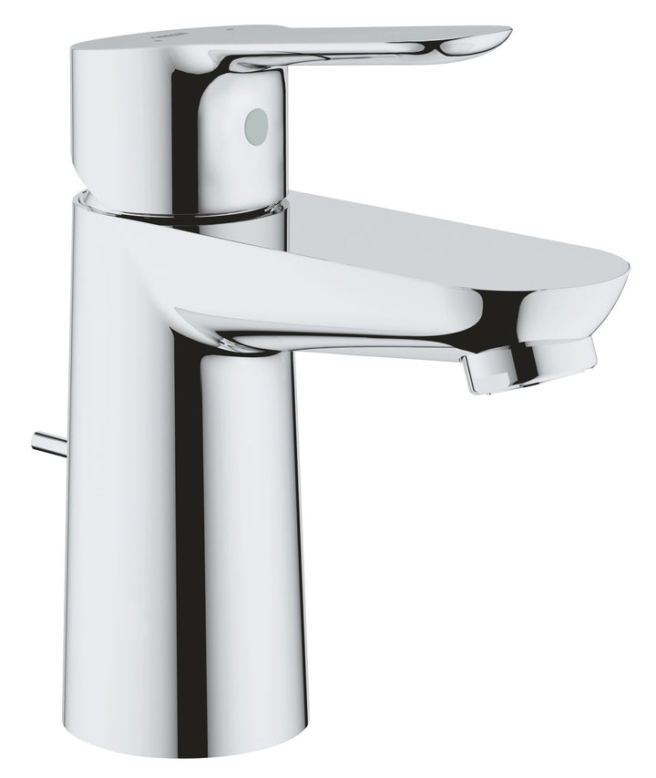 GROHE BauEdge | Badarmaturen-Einhand-Waschtischbatterie | DN 15 | S-Size | chrom | 23802000 Chrom S-