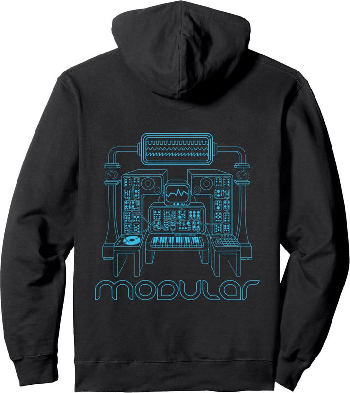 Modular Synthesizer Musiker Pullover Hoodie