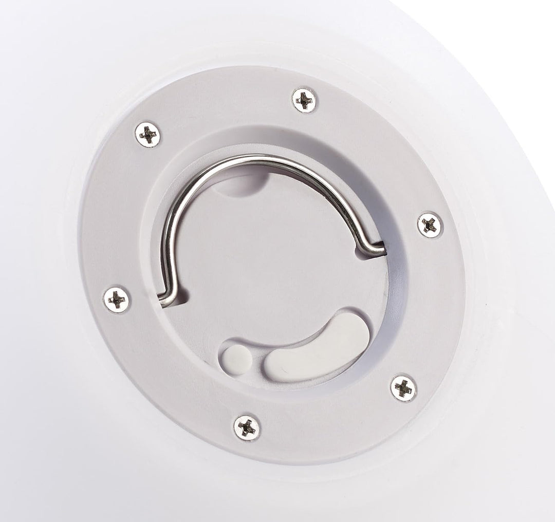 Lunartec LED-Stimmungslampen: 2er-Set Akku-Leuchtkugeln für innen & aussen, Ø 30 cm, IP54, RGBW-LED