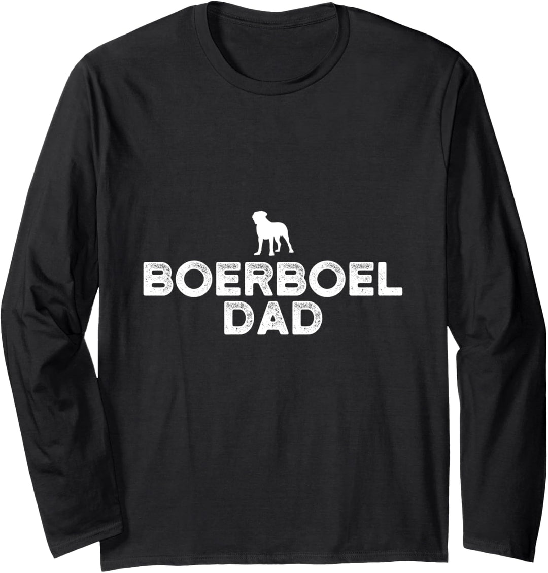 Boerboel Papa Hund Hunde Hundehalter Hundepapa Spruch Langarmshirt