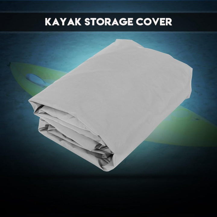 Keenso Kayak Storage Cover, wasserdicht 4,5 m Kayak Canoe Outdoor Storage Staubschutz UV Sonnenschut