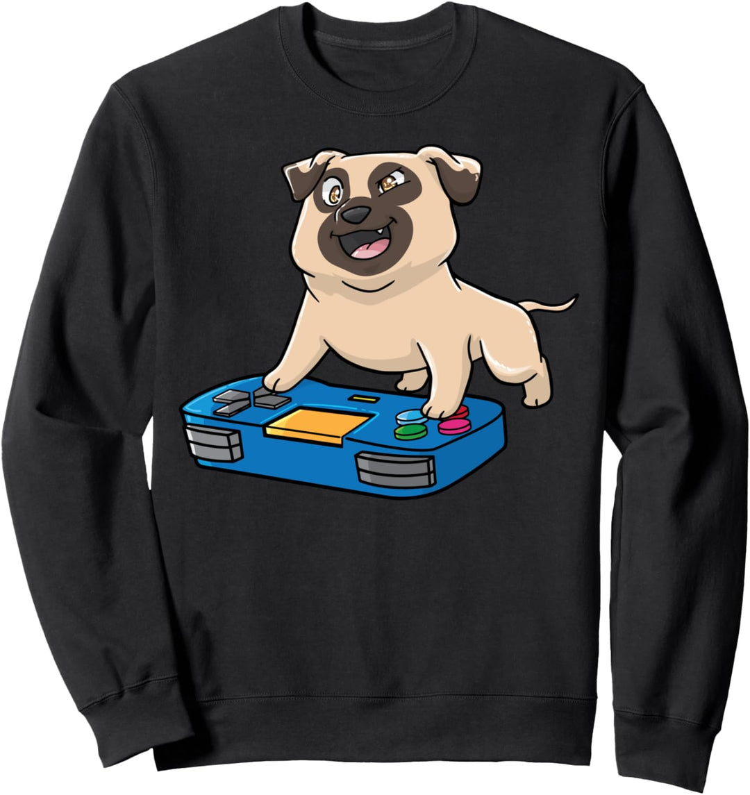 Bullmastiff Anime Gaming Gamer Kawaii Sweatshirt