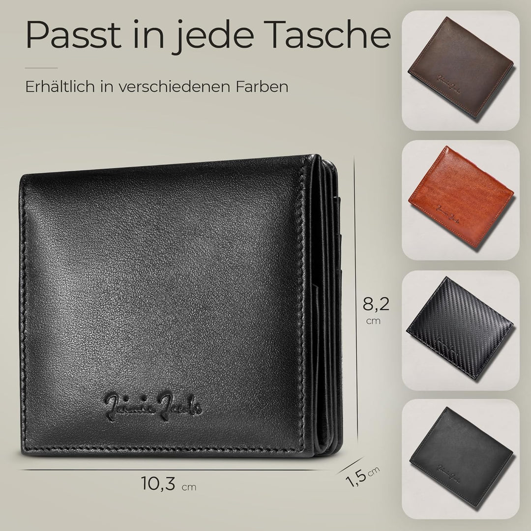 Jaimie Jacobs Flap Boy - Das Original - Magic Wallet mit Münzfach und RFID-Schutz Magischer Geldbeut