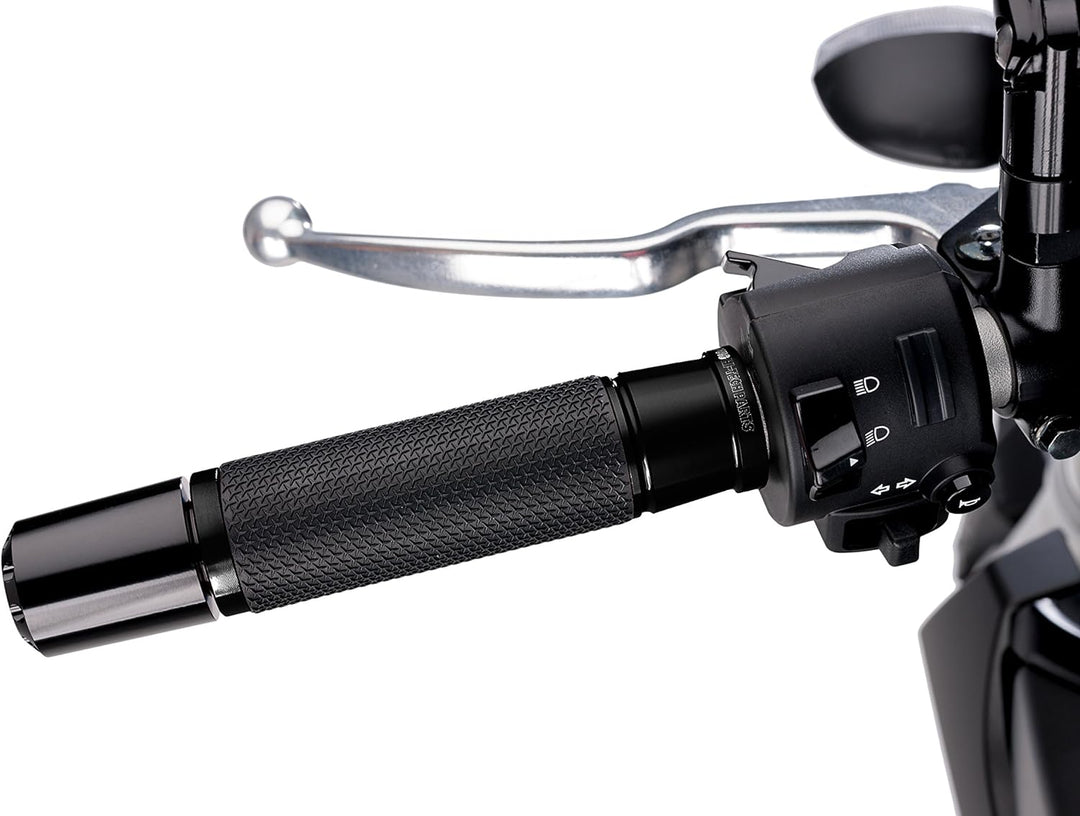 Puig Hi-Tech Ascent Grips Schwarz, Schwarz