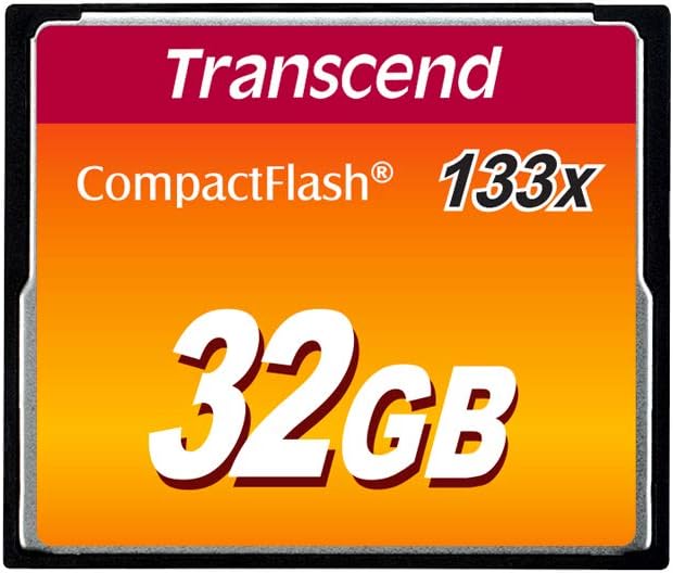 Transcend Ultra-Speed 32GB Compact Flash (CF) Speicherkarte 133x, TS32GCF133 32GB CF133x, 32GB CF133