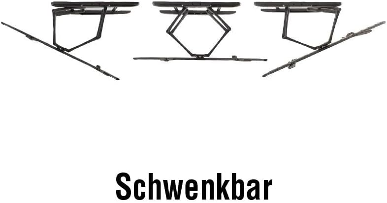 auna LCD/LED Flacher 3D TV Wandhalter Schwenkarm-Halterung neigbar für 81 bis 152cm (32 bis 60") Fer