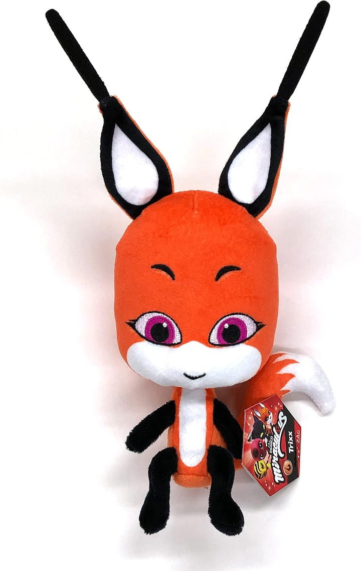 BANDAI - Miraculous Ladybug - Weiches Stofftier 15cm - Trixx - P50693, Trixx