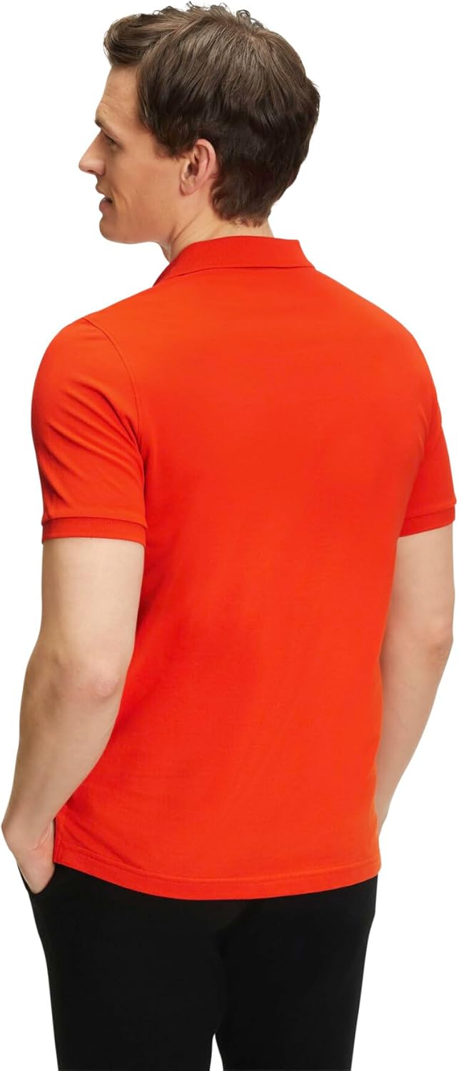 FALKE Herren Basic Polo Shirt Piqué Polohemd weich hautfreundlich atmungsaktive Baumwolle 1 Stück, O