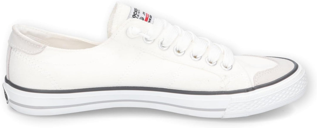 Dockers by Gerli Herren Low-Top Sneaker, Männer Halbschuhe 42 EU Weiss 500, 42 EU Weiss 500