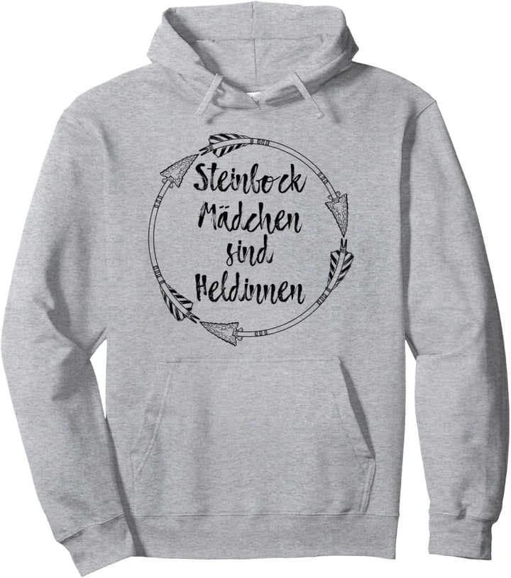 Cool Steinbock Mädchen Sind Heldinnen Sternzeichen Birthday Pullover Hoodie