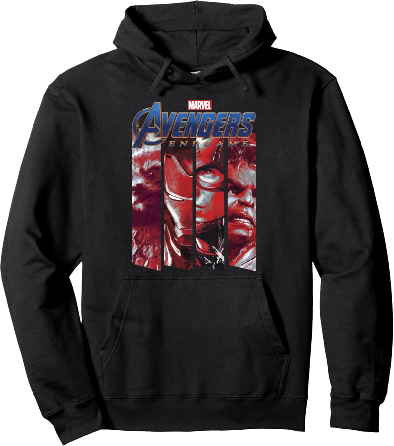 Marvel Avengers: Endgame Red Portrait Panels Pullover Hoodie