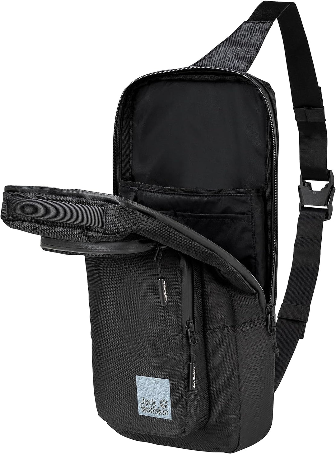 JACK WOLFSKIN Lyon Cross Over Ultra Black Einheitsgrösse, Einheitsgrösse