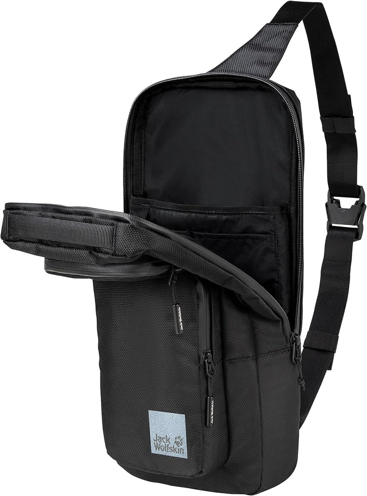 JACK WOLFSKIN Lyon Cross Over Ultra Black Einheitsgrösse, Einheitsgrösse