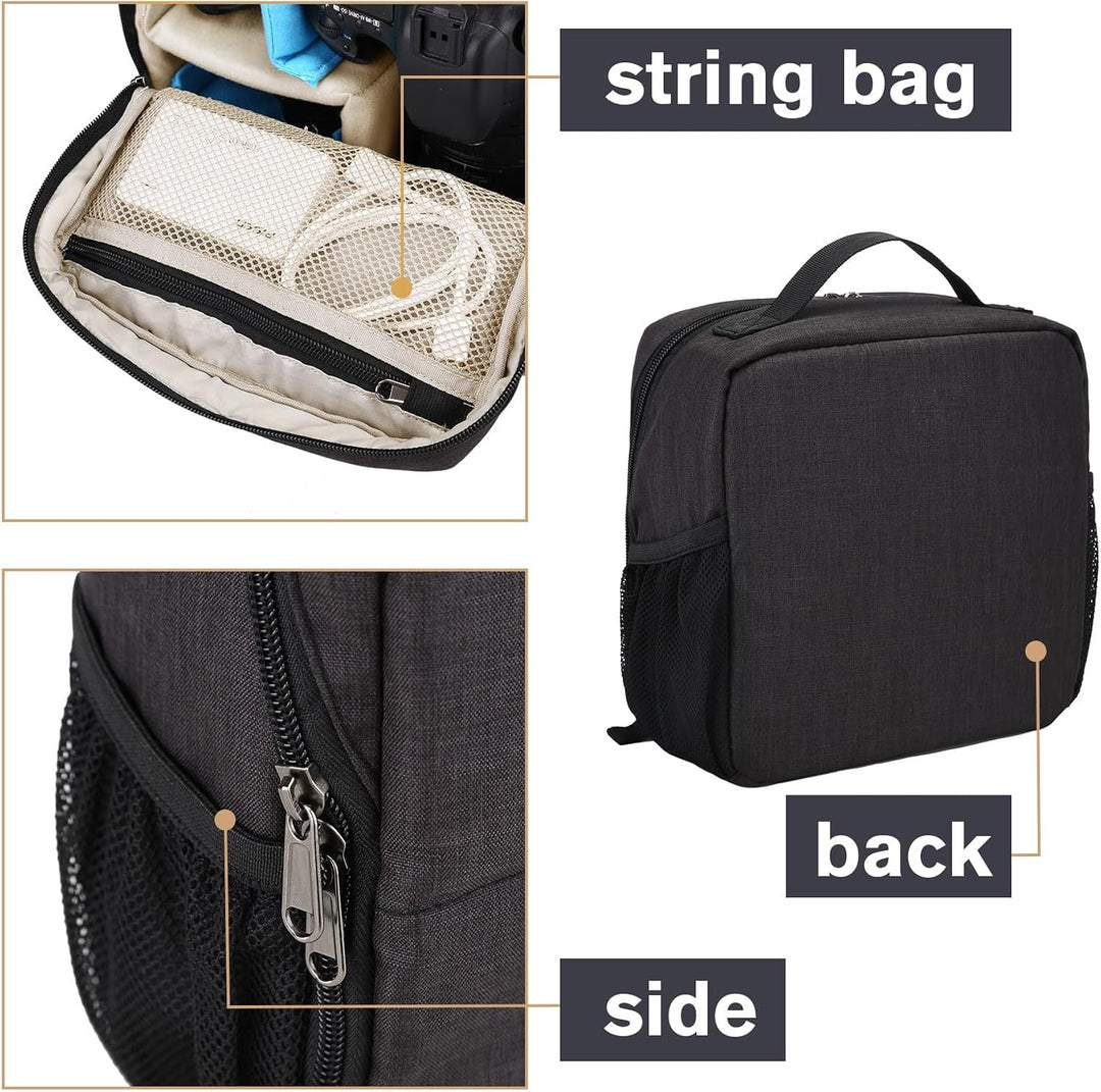 BAIGIO Gepolstert Kamera Einsatz Innentasche Stossfest Foto Insert Tasche DSLR SLR Fototasche Kamera