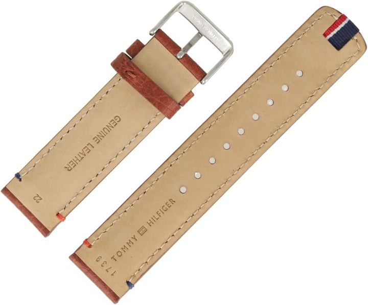 Tommy Hilfiger Correa de Reloj Pulsera 22mm Cuero Marrón - 679301739