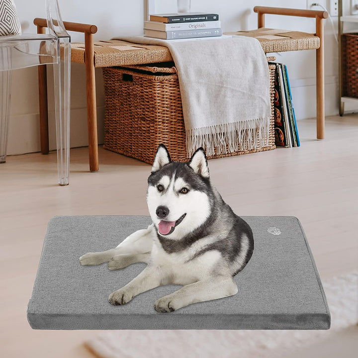 EMPSIGN Hundebett Grosse Hunde Hundekissen waschbar, Hundebett Wasserdicht L 89x56cmx7.6cm, Hundekis