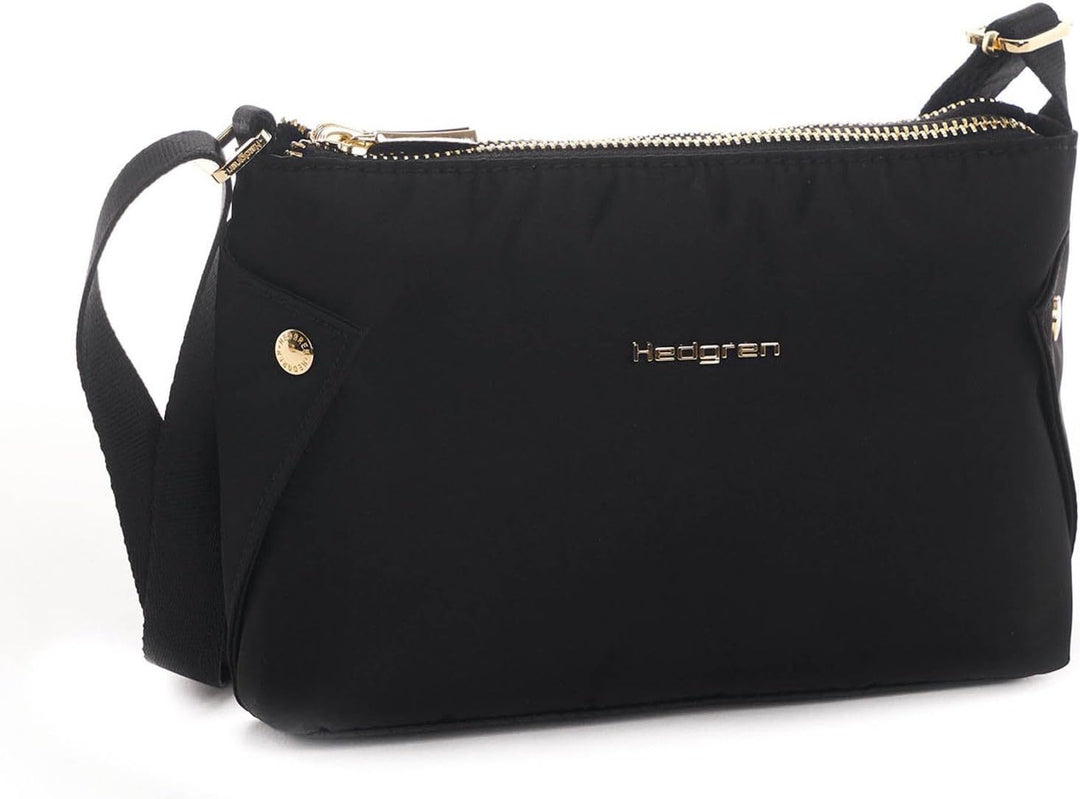 Hedgren Prisma Oblique Schultertasche 29 cm, Schwarz
