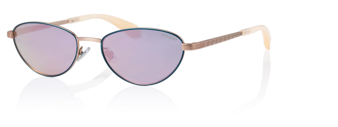 Superdry Women's Sunglasses SDS 5002 001 Gold/Animal/Vintage Green
