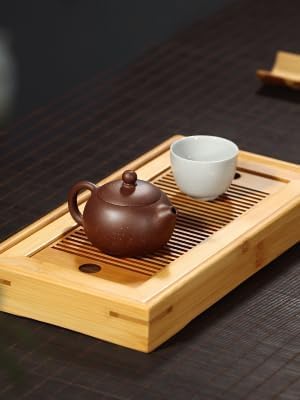 Gongfu Teetablett, Chinesischen Tee Tisch Bambus Tee Tablett, Tee Serviertablett Chinesisch Kung Fu