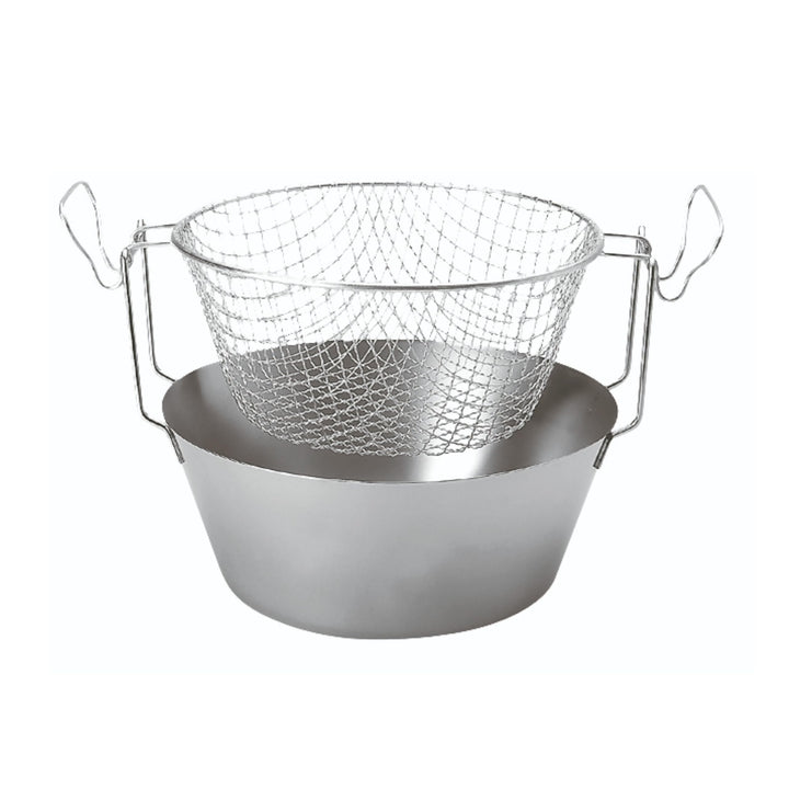 Artame art23224 Fritteuse Thermoboden Edelstahl 24 cm, 24