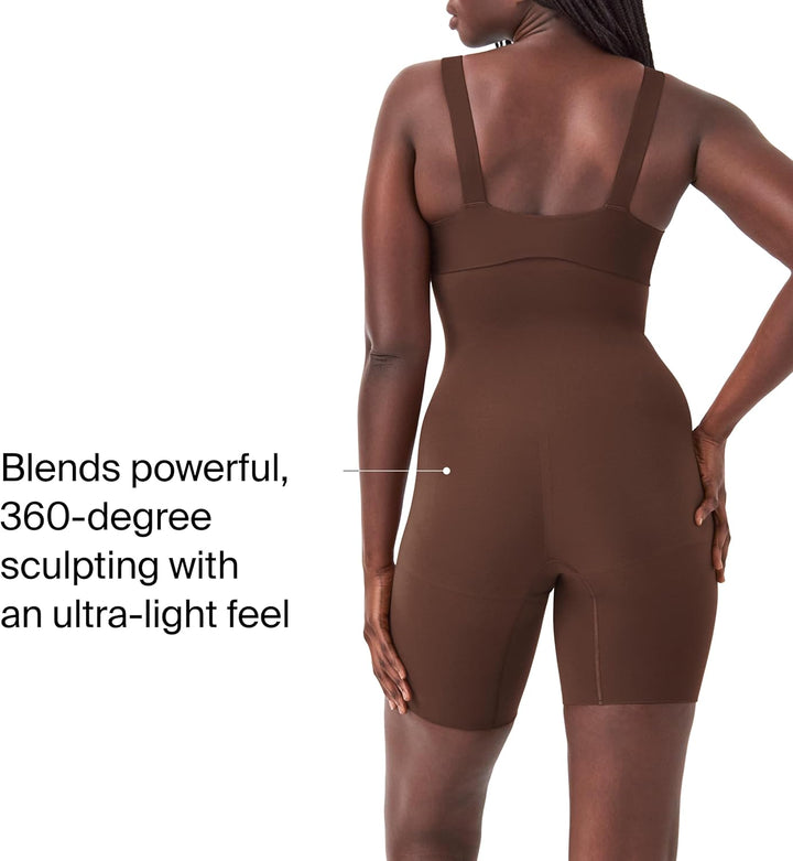 Spanx Damen Higher Power Short Waist Shapewear M Chestnut Brown, M Chestnut Brown