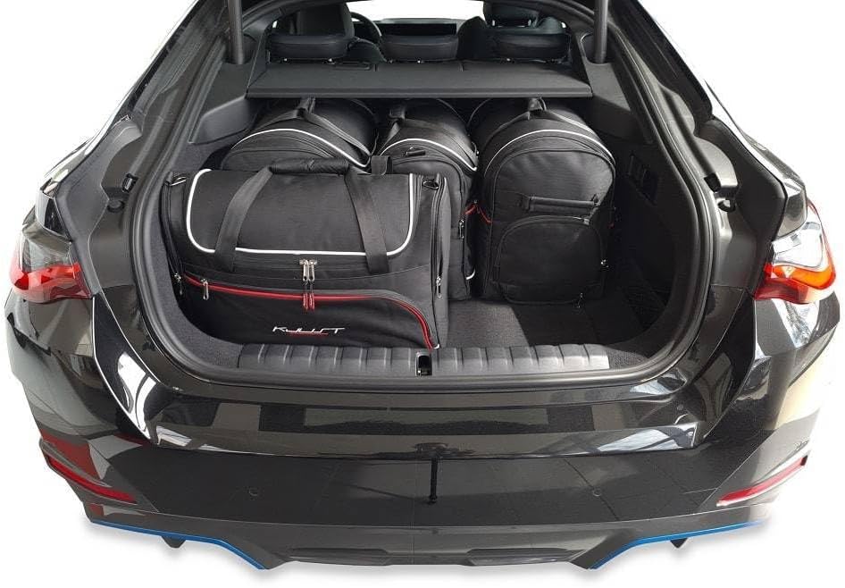 KJUST Dedizierte Reisetaschen 5 stk kompatibel mit BMW i4 GRAN COUPE G26 2021+