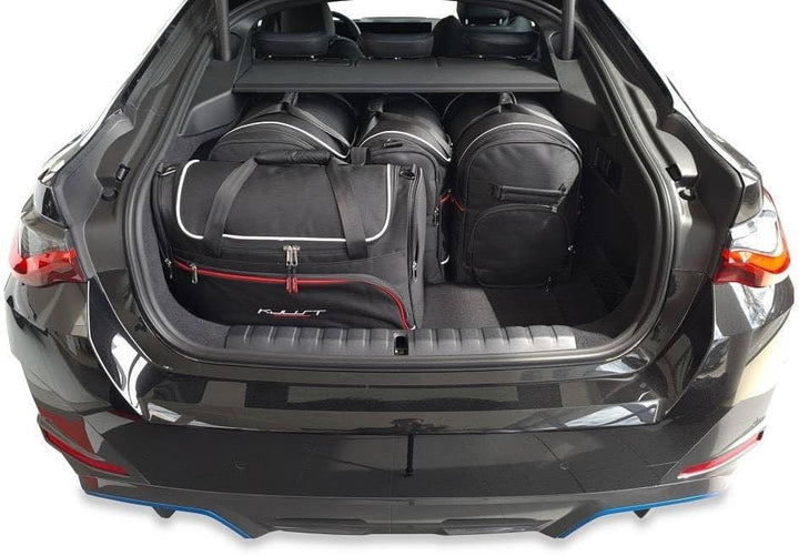 KJUST Dedizierte Reisetaschen 5 stk kompatibel mit BMW i4 GRAN COUPE G26 2021+