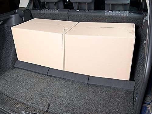 PEARL Kofferraum Halterung: 2er Pack Kofferraum-Gepäckfixierung aus Schaumstoff/Nylon,3-teilig (Befe