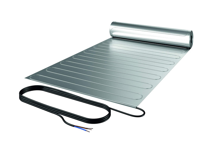 ETHERMA elektrische Fussbodenheizung für Laminat und Parkett, Laminotherm Komplettset , 2 m², 50 x 4