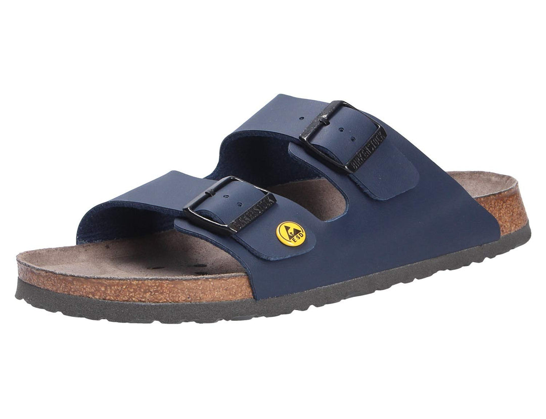 BIRKENSTOCK Arizona Birko-flor Esd Unisex Berufsschuh ARIZONA Antistatik Birko-Flor WEISS Gr. 35 - s