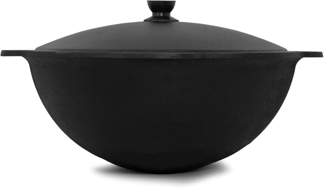 Ø49 Uchag 2mm stahl Utschak 22L Kazan Rund Grillfächer Schaumkelle Suppenkelle Utschak Utschag Kasan