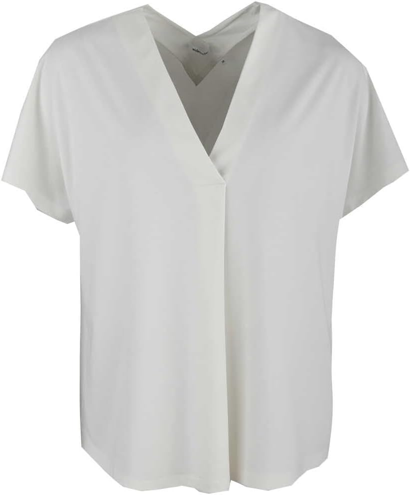 Seidensticker Damen Regular Fit Kurzarm Bluse 34 Creme, 34 Creme