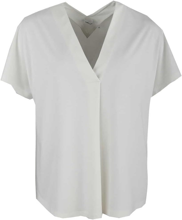 Seidensticker Damen Regular Fit Kurzarm Bluse 34 Creme, 34 Creme