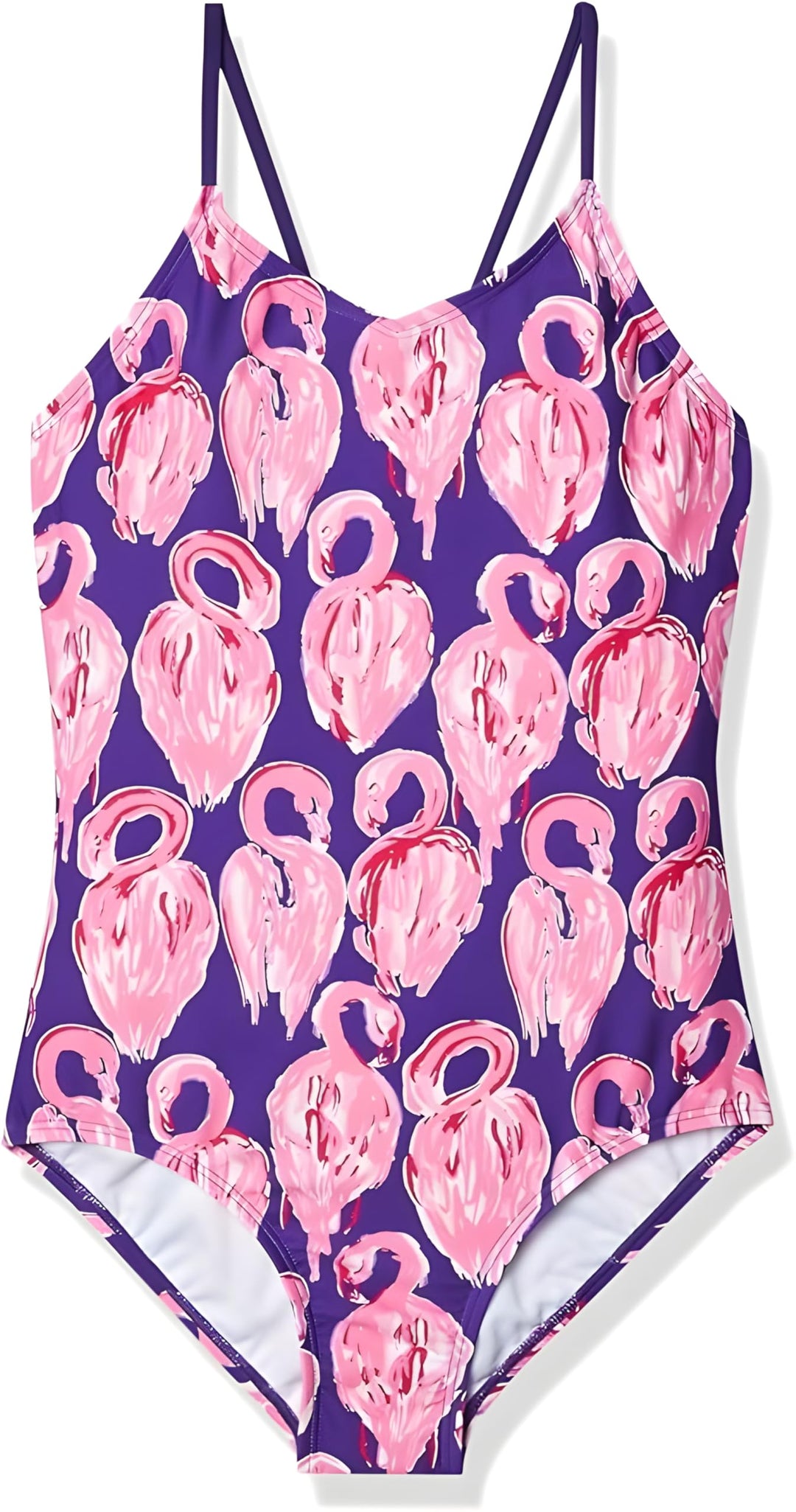 Kanu Surf Mädchen Badeanzug 12 Hallie Lila Flamingo, 12 Hallie Lila Flamingo