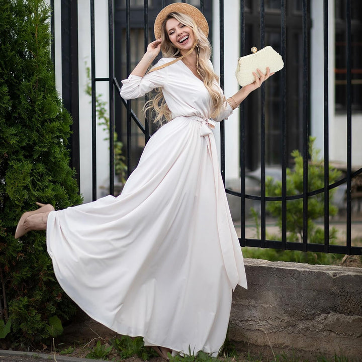 BAIGIO Perlen Damen Clutch Beige Abendtasche Brauttasche Elegant Handtasche Luxury Clutch für Mädceh