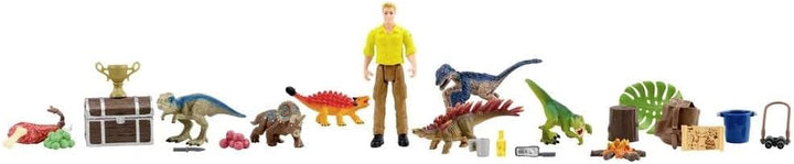schleich 98984 Adventskalender 2023 DINOSAURS, ab 5 Jahren, DINOSAURS - Spielset, 24 Teile