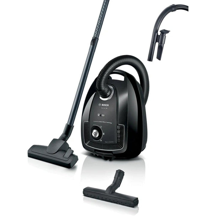 Bosch, Staubsauger mit Beutel, GL38, kompakt, leicht, umweltfreundlich, Staubbeutel XL 4 l, Aktionsr