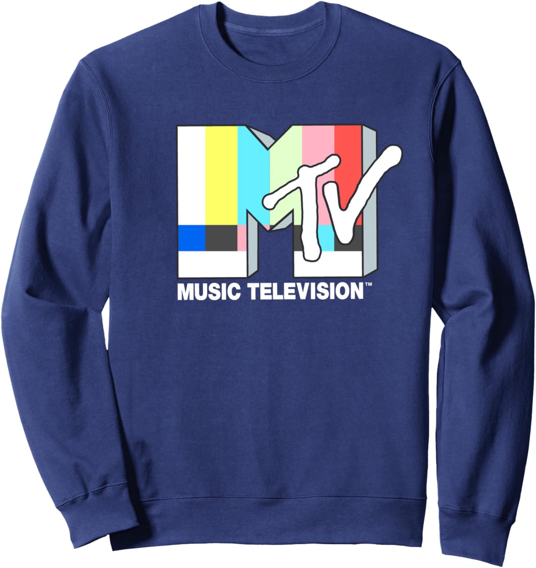 MTV Retro TV Signal Out Logo V1 Sweatshirt