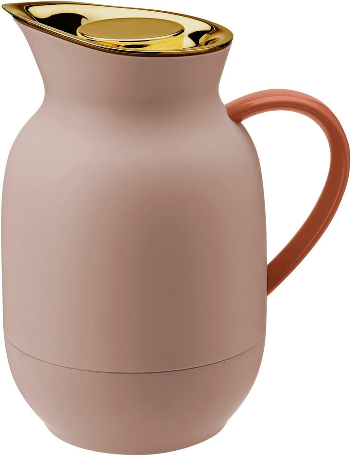 Stelton Isolierkanne Amphora - Kaffeekanne, Thermoskanne, Thermosflasche - 1-Liter-Kunststoffkanne m