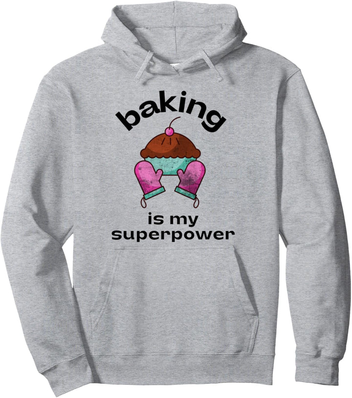 Gebäck Bake The World A Better Place Lustiger Pullover Hoodie