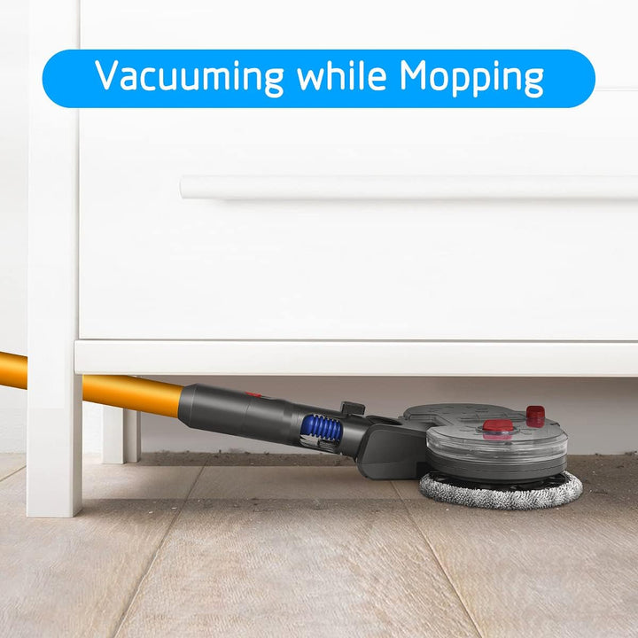 DrRobor Elektrischer Wischaufsatz für Dyson V12 Detect Slim, Wischmopp Aufsatz für Dyson V12 Slim St