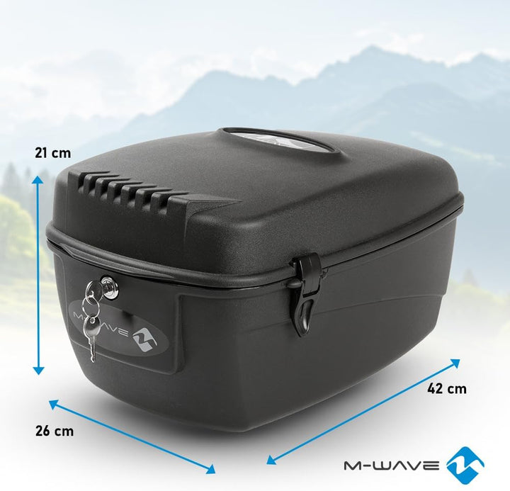 M-Wave 42 x 26 x 21 cm Schwarz, 42 x 26 x 21 cm Schwarz